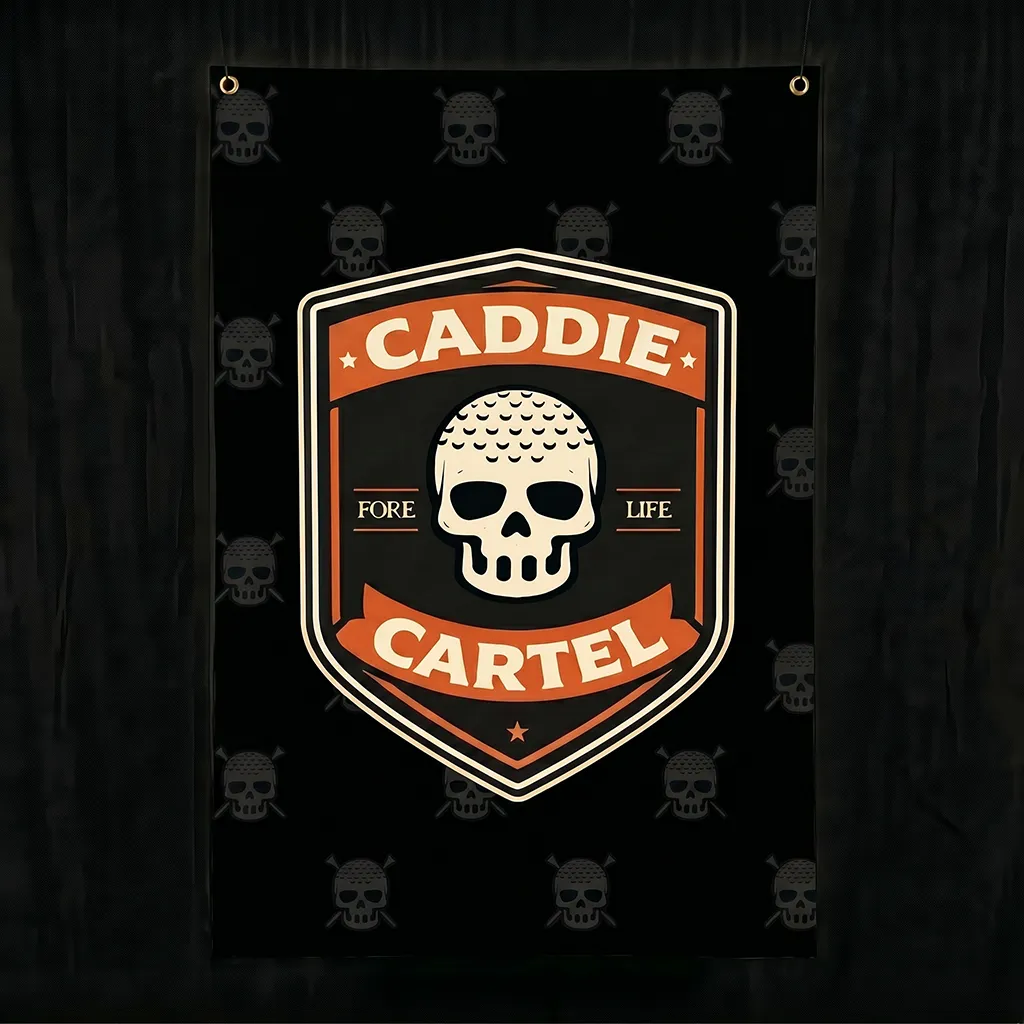 Caddie Cartel 2x3 Shield Banner