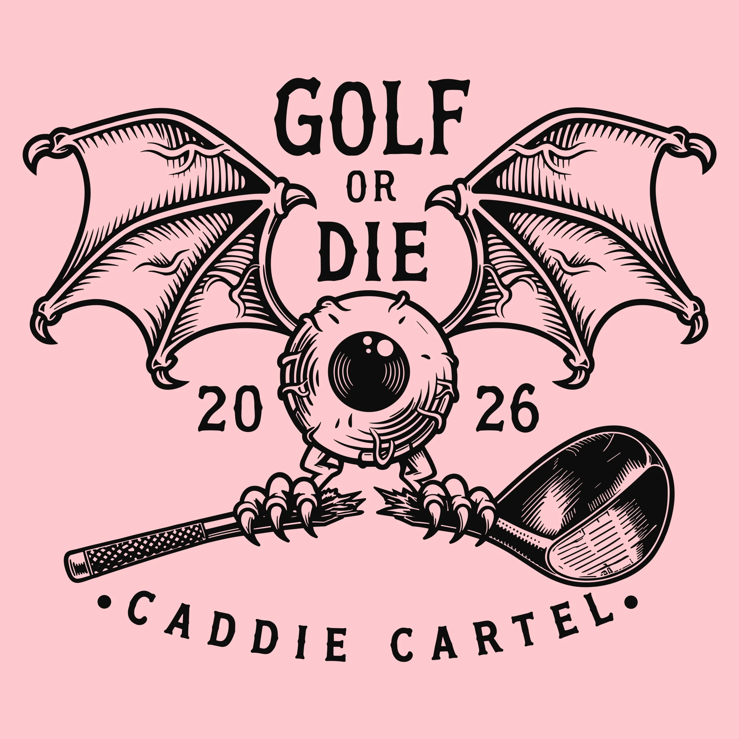 Golf or Die Caddie Cartel T-Shirt